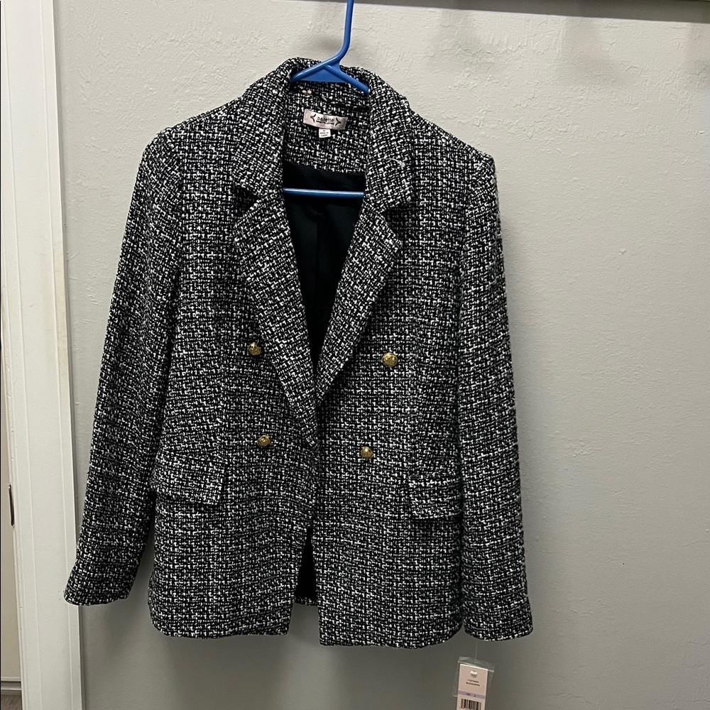 Nanette Lepore Tweed Blazer